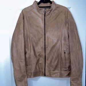 Adam Brown Leather Jacket